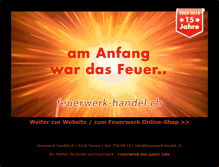 Tablet Screenshot of feuerwerk-handel.ch